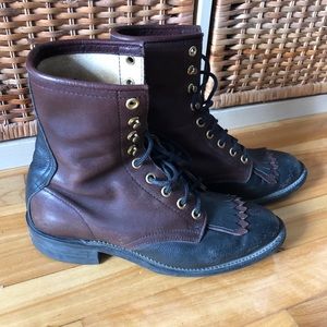 Canada West Kiltie boots riding